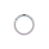 1pcs 6/8/10/12mm Steel Zircon Hoop Earrings for Women Cartilage Small Helix Piercing Tragus Piercing Jewelry - Image 9