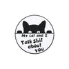 Cute Tiny Black Cat Enamel Pin Novelty Cartoon Animal Metal Badge Brooch for Jewelry Accessory Gifts - Image 16