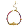 Cute Stainless Steel Fish Bracelet Women Hand Woven Colorful Rope Bohemian Bag Decoration Friendship Jewelry - Image 9