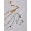 Stainless Steel Heart Chain Anklet Gold Silver Color Pvd Plated Summer Jewelry for Women - Image 2