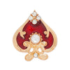 Creative Vintage Enamel Poker Hearts Lapel Pins For Women Men Baroque Palace Pearl Rhinestone Clubs Flower Brooches Badges - Image 6