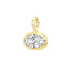 Geometric Pendant Necklace with Clear Stone Accent - Image 9