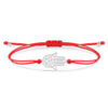Stainless Steel Hamsa Hand Of Fatima Bracelet Women Red Grey Black Cord String Slide Knot Handmade Jewelry Gift - Image 7