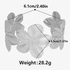 1/5Pcs Stainless Steel Minimalist Punk Twist Bracelet Women Geometric Stackable Adjustable Versatile Women Cuff Bangle Jewelry - Image 15