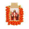 Bohemian Style Colourful Seed Glass Beads Charm Pendant, Religious Jesus Virgin Mary Jewelry Necklace Bracelet Supply - Image 13