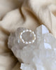 Elegant Freshwater Pearl Ring With Stainless Steel Beads Handmade Wedding Rings For Women Girls - Image 4