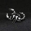 Gold Silver Plated Enamel Scorpion Brooch Personality Temperament Corsage Lapel Pin Male Clothing Accessories Gifts - Image 3