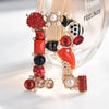 1 Piece Rhinestone Alphabet Women's Ladies Brooch, Novelty Elegant Beautiful Versatile Charming - Image 8