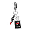 Lastfire Silver Alpaca Rainbow Global Travel Plan Charms Bracelet Bangle Making Gift Jewelry - Image 9