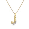 Gold/Silver Color Mixed 26 Letters Pendant Necklaces For Women Men Shiny CZ Zircon Inlay Party Jewelry Gift - Image 15