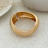 Chunky Heavy Wide Metal Water Drop Bangles for Women Gold Color Open Cuff Thick Irregular Wave Bangle Bracelet Jewelry - Image 15