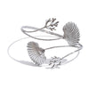 Ocean Style Stainless Steel Metal Shell Adjustable Upper Arm Open Bangle Pvd Plated Summer Beach Holiday Jewelry - Image 8