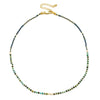 Cute Small Faceted Bead Stone Choker Necklace Spinel Lapis Lazuli Amazonite Tourmaline Agate Amethyst Cute Gift - Image 22