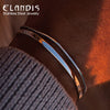 Europe And The United States Double Stacking Square Bracelet Men's Simple Unisex Paragraph Cuff Stainless Steel Accessor - Image 1