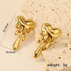 Stainless Steel Starfish Tree of Life Drop Stud Earrings for Women Shell Shape Ginkgo Leaf Female Earring Jewelry Gift - Image 26