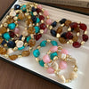 Acrylic Beaded Jewelry with Irregular Shapes in Bracelet or Necklace Styles - Image 2
