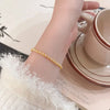 Decorative Red Thread Weaving Bracelet Bring Lucky Multicolor Red Hand Rope Braided Rope Bracelet Versatile Round Beads Bracelet - Image 2