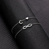 Bohemia A-Z Letter Initial Anklet For Women Silver Color Initial Heart Anklet Bracelet Leg Chain Beach Party Travel Foot Jewelry - Image 10