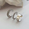 Zircon Double-layer Ear Cuff No Piercing Earring Punk Unique Metal Geometric Ear Clip for Women Jewelry - Image 15