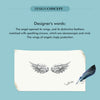 Silver Hip Hop Vintage Couples Creative Angel Wings Stud Earrings Women Punk CZ Studs Birthday Jewelry Gift - Image 20