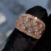 Women Wedding Rings Full with Bling Bling Cubic Zircon Engagement Party Statement Accessories for Female Jewelry - Image 3