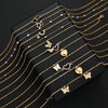 Elegant Multi-layered Necklace Set for Women Vintage Zircon Pearl Heart Butterfly Star Moon Pendant Necklace Jewelry - Image 1