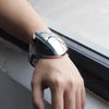 Exaggerated Metal Glossy Wide Open Bracelet Bangles for Women Europe and America Personality Punk Heavy Jewelry Accessories - Image 2