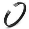 Punk Simple Silver Color Twisted Mobius Cuff Bangles Infinite Loop Bracelet Men\'s Casual Party Jewelry Gift - Image 44