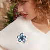 Enamel Acrylic Flower Brooches for Women Unisex Plant Pins Casual Party Accessories Year Gifts Friend - Image 2