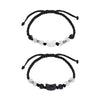 2pcs Moonstone Obsidian Bracelets Couple Minimalist Bracelet Handmade Cute Black White Cat Bracelet Party Jewelry Gifts - Image 9