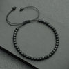 4mm Natural Stone Bracelet Men Women Handmade Braided Adjustable Braclet Small Tiger Eyes Howlite Agates Beads Braslet - Image 18