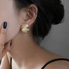Punk Geometric Drop Earrings For Women Retro Irregular Dangle Earrings Metallic Style Twisted Studs Party Accessory Gifts K - Image 1