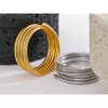 Stainless Steel Stackable Multi-Layer Wrap Arm Bracelet Bangle Metal Elastic Unisex Jewelry Men Women - Image 2