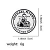 Enamel Pin Horror Movie Brooches Bag Lapel Pin Cartoon Holiday Badge Backpack Decoration Jewelry Gift for Kids Friends - Image 2