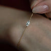 Silver Plating Gold Geometric Zircon Bracelet for Women Temperament Jewelry - Image 3