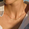 Iced Out Crystal Star Heart Cross Pendant Necklace For Women Gold Plated Stainless Steel Necklace Jewelry - Image 2