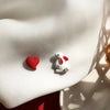 Asymmetric Cute Little Mouse Cheese Stud Earrings For Women Lovely Sweet Small Earrings Party Daily Versatile Jewelry Gift - Image 7