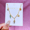 Mix Design Fairy Tales Girl Pendant Necklace Gold Color Plated Women Chain Jewelry - Image 5
