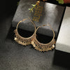 golden sequins metal tassel hoop earrings temperament earrings for women jewelry gift - Image 28