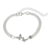 Retro Micro Inlaid Rhinestone Infinite Butterfly 8-Shaped Women's Bracelet Ankle Chain, Multiple Multi-Color Wholesa - Image 8