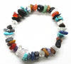 Hematite Elastic Multiple Crushed Stone Crystal Bracelet Suitable For Men Women 3-8mm Raw Chip Gemstone Jewelry - Image 20