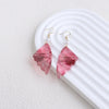 Fantasy Multicolor Rainbow Gradient Painting Resin Butterfly Wings Simulated Pearl Long Drop Earrings for Women Jewelry - Image 4