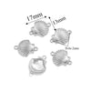 5pcs Stainless Steel Gold Plated Seashell Turtle Conch Double Hole Charms Jewelry Connector For Bracelet Necklace Making Pendant - Image 11
