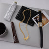 Unique Gold Color Plated Stainless Steel Knot OT Buckle Necklace Stackable Chain Necklace Women's Jewelry - Image 4