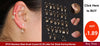 1PC 316L Stainless Steel Mini Zircon Cartilage Piercing Stud Earring For Women Girl Helix Tragus Body Jewelry Statement - Image 41