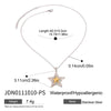 Minimalist Classic Gold Color Plated Stainless Steel Smooth Five Pointed Star Pendant Necklace Stackable Chain Neckla - Image 9