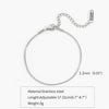 4mm Men Stainless Steel Adjustable Cuff Bracelet Gold Color Snake Bone Chain Bracelet Hip-Hop Jewelry Women - Image 6