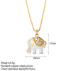 Stainless Steel Chain Necklace with Colorful Pendant Designs - Image 48