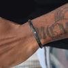 Vintage Norse Viking Cuff Bangle for Men, Stainless Steel Tribal Arrow Almut Male Bracelet,Rock Punk Boy Retro Jewelry - Image 3