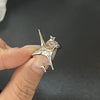 Y2K Crystal Rings Kpop Heart Adjustable Ring Irregular Geometry Punk Vintage Rings Set for Women Girls Jewelry - Image 14